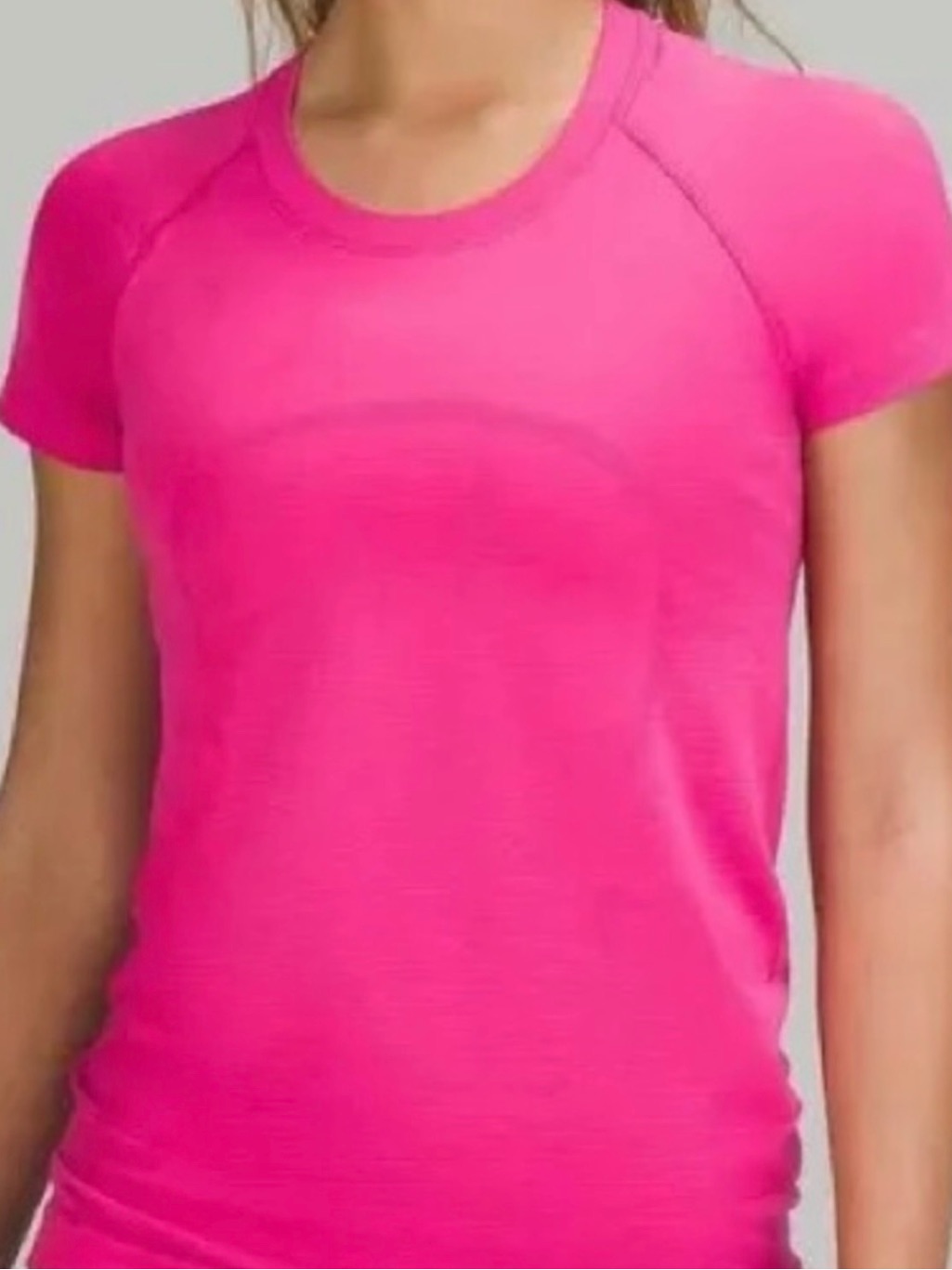 Lululemon Hot Pink Swiftly 2.0 Short Sleeve